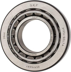 SKF - 70mm Bore Diam, 150mm OD, 38mm Wide, Tapered Roller Bearing - 187,000 N Dynamic Load Capacity, 220,000 N Static Load Capacity - Eagle Tool & Supply