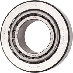 SKF - 70mm Bore Diam, 150mm OD, 54mm Wide, Tapered Roller Bearing - 281,000 N Dynamic Load Capacity, 400,000 N Static Load Capacity - Eagle Tool & Supply