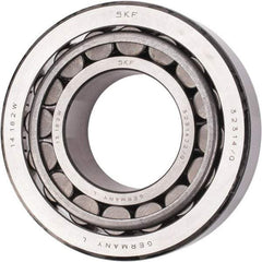 SKF - 70mm Bore Diam, 150mm OD, 54mm Wide, Tapered Roller Bearing - 297,000 N Dynamic Load Capacity, 380,000 N Static Load Capacity - Eagle Tool & Supply