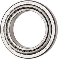SKF - 80mm Bore Diam, 125mm OD, 29mm Wide, Tapered Roller Bearing - 138,000 N Dynamic Load Capacity, 216,000 N Static Load Capacity - Eagle Tool & Supply