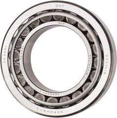 SKF - 80mm Bore Diam, 140mm OD, 35.25mm Wide, Tapered Roller Bearing - 187,000 N Dynamic Load Capacity, 245,000 N Static Load Capacity - Eagle Tool & Supply