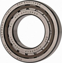SKF - 45mm Bore Diam, 85mm Outside Diam, 19mm Wide Cylindrical Roller Bearing - 60,500 N Dynamic Capacity, 64,000 Lbs. Static Capacity - Eagle Tool & Supply