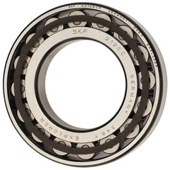 SKF - 60mm Bore Diam, 110mm Outside Diam, 22mm Wide Cylindrical Roller Bearing - 93,500 N Dynamic Capacity, 102,000 Lbs. Static Capacity - Eagle Tool & Supply