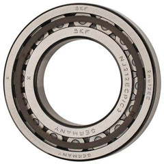 SKF - 60mm Bore Diam, 110mm Outside Diam, 22mm Wide Cylindrical Roller Bearing - 93,500 N Dynamic Capacity, 102,000 Lbs. Static Capacity - Eagle Tool & Supply