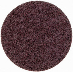 3M - 4-1/2" Diam, Ceramic Hook & Loop Disc - Coarse Grade, Nonwoven, A Weight Backing, Series GB-DH - Eagle Tool & Supply