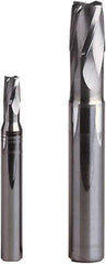 Seco - 4mm, 4 Flute, Single End, Solid Carbide, 0.4mm Corner Radius End Mill - 50mm OAL, 20° Helix, Right Hand Flute, 5mm LOC, Right Hand Cut, 9mm Extended Reach - Eagle Tool & Supply