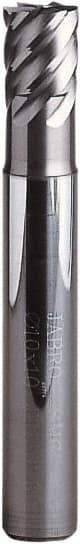 Seco - 6mm, 5 Flute, Single End, Solid Carbide, 0.2mm Corner Radius End Mill - 55mm OAL, 44° Helix, Right Hand Flute, 6mm LOC, Right Hand Cut, 12mm Extended Reach - Eagle Tool & Supply
