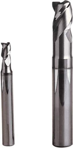 Seco - 6mm, 3 Flute, Single End, Solid Carbide, 0.3mm Corner Radius End Mill - 80mm OAL, 40° Helix, Right Hand Flute, 7mm LOC, Right Hand Cut, 26mm Extended Reach - Eagle Tool & Supply