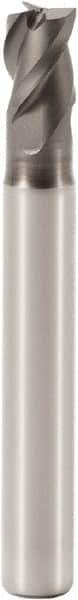 Seco - 3mm, 3 Flute, Single End, Solid Carbide, 0.2mm Corner Radius End Mill - 40mm OAL, 40° Helix, Right Hand Flute, 4mm LOC, Right Hand Cut, 7mm Extended Reach - Eagle Tool & Supply