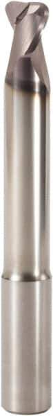 Seco - 10mm, 2 Flute, Single End, Solid Carbide, 0.3mm Corner Radius End Mill - 80mm OAL, 30° Helix, Right Hand Flute, 12mm LOC, Right Hand Cut, 36mm Extended Reach - Eagle Tool & Supply