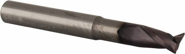 Seco - 6mm, 2 Flute, Single End, Solid Carbide, 0.25mm Corner Radius End Mill - 50mm OAL, 30° Helix, Right Hand Flute, 8mm LOC, Right Hand Cut, 20mm Extended Reach - Eagle Tool & Supply