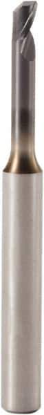 Seco - 6mm, 1 Flute, Single End, Solid Carbide, 0.5mm Corner Radius End Mill - 70mm OAL, 30° Helix, Right Hand Flute, 8mm LOC, Right Hand Cut, 31mm Extended Reach - Eagle Tool & Supply