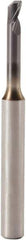 Seco - 5mm, 1 Flute, Single End, Solid Carbide, 0.5mm Corner Radius End Mill - 65mm OAL, 30° Helix, Right Hand Flute, 7mm LOC, Right Hand Cut, 26mm Extended Reach - Eagle Tool & Supply