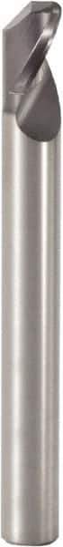 Seco - 7mm, 1 Flute, Single End, Solid Carbide, 0.5mm Corner Radius End Mill - 65mm OAL, 30° Helix, Right Hand Flute, 9mm LOC, Right Hand Cut - Eagle Tool & Supply