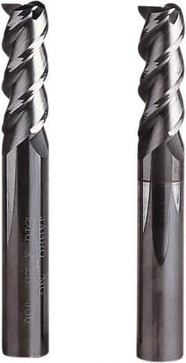 Seco - 12mm, 3 Flute, Single End, Solid Carbide, 0.2mm Corner Radius End Mill - 75mm OAL, 50° Helix, Right Hand Flute, 25mm LOC, Right Hand Cut - Eagle Tool & Supply