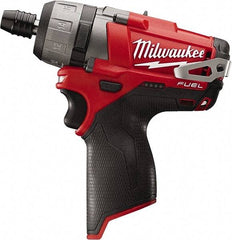 Milwaukee Tool - 12 Volts, Lithium-Ion Battery, Pistol Grip Cordless Screwdriver - 2 Speeds, 450 and 1,700 RPM, 325 Inch/Lbs. Torque, 2 Speed - Eagle Tool & Supply