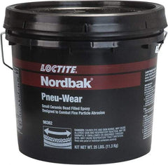 Loctite - 25 Lb Pail Two Part Epoxy - 30 min Working Time, 795 psi Shear Strength, Series Pneu-Wear - Eagle Tool & Supply