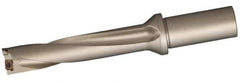 Sumitomo - 3.868" Max Drill Depth, 5xD, 3/4" Diam, Indexable Insert Drill - 2 Inserts, 1" Shank Diam, Straight Shank - Eagle Tool & Supply