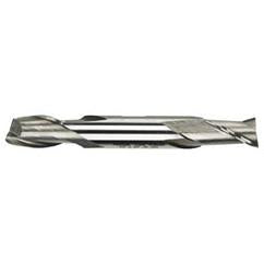 5/32 Dia. - 3-1/8 OAL - HSS-TiN - Center cutting DE EM-2 FL - Eagle Tool & Supply