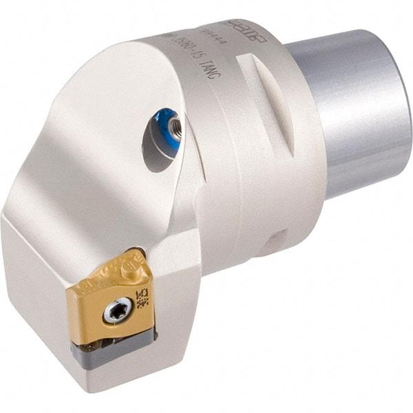 Iscar - Right Hand Cut, Size C5, LNMX Insert Compatiblity, External Modular Turning & Profiling Cutting Unit Head - 35mm Ctr to Cutting Edge, 60mm Head Length, Through Coolant, Series Heliturn - Eagle Tool & Supply
