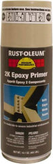 Rust-Oleum - 14.1 oz Primer Beige Spray Paint - 8 to 12 Sq Ft Coverage, Quick Drying - Eagle Tool & Supply