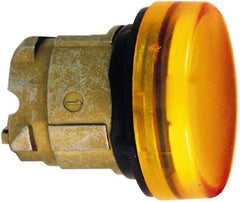 Schneider Electric - Orange Lens Pilot Light - Round Lens, Shock Resistant, Vibration Resistant, Water Resistant - Eagle Tool & Supply