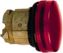 Schneider Electric - Red Lens LED Pilot Light - Round Lens, Shock Resistant, Vibration Resistant, Water Resistant - Eagle Tool & Supply