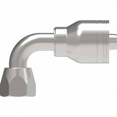 Eaton - Hydraulic Hose Fittings & Couplings Type: Female JIC Swivel, 90 Degree Elbow Hose Diameter: 3/4 (Inch) - Eagle Tool & Supply