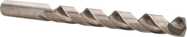 Hertel - 29/64" 135° Cobalt Jobber Drill - Bright Finish, Spiral Flute, 5-5/8" OAL, Split Point - Eagle Tool & Supply