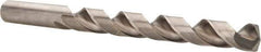 Hertel - 29/64" 135° Cobalt Jobber Drill - Bright Finish, Spiral Flute, 5-5/8" OAL, Split Point - Eagle Tool & Supply