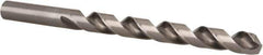 Hertel - 3/8" 135° Cobalt Jobber Drill - Bright Finish, Spiral Flute, 5" OAL, Split Point - Eagle Tool & Supply