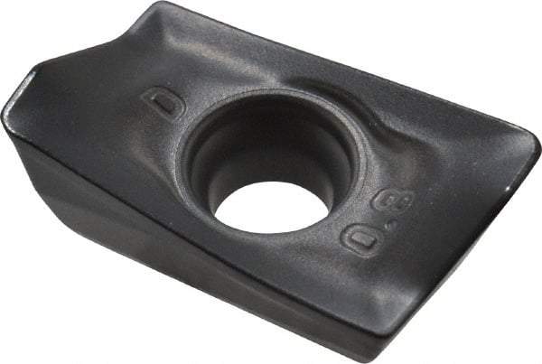 Walter - ADMT120408 D56 Grade WKP25S Carbide Milling Insert - TiCN/Al2O3 Finish, 0.1874" Thick, 0.8mm Corner Radius - Eagle Tool & Supply