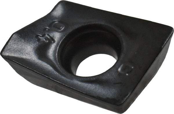Walter - ADMT080304 G56 Grade WKP35S Carbide Milling Insert - TiCN/Al2O3 Finish, 0.1319" Thick, 0.4mm Corner Radius - Eagle Tool & Supply
