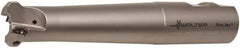 Walter - 31.75mm Cut Diam, 0.1181mm Max Depth of Cut, 1-1/4" Shank Diam, 7" OAL, Indexable Chamfer & Angle End Mill - ODM. 0504.., ODH. 0504.. Insert Style, Weldon Shank - Eagle Tool & Supply