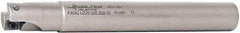 Walter - 1" Cut Diam, 15mm Max Depth of Cut, 1" Shank Diam, 9.87" OAL, Indexable Square Shoulder End Mill - AD.T 1606.. Inserts, Cylindrical Shank, 90° Lead Angle - Eagle Tool & Supply