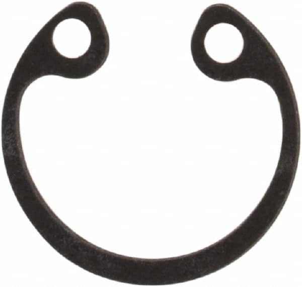 Rotor Clip - 0.777" Bore Diam, Spring Steel Internal Snap Retaining Ring - Eagle Tool & Supply