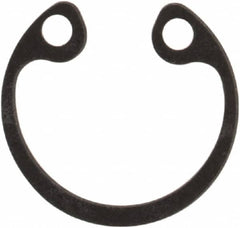 Rotor Clip - 0.777" Bore Diam, Spring Steel Internal Snap Retaining Ring - Eagle Tool & Supply