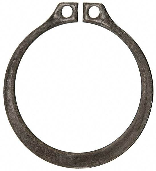 Rotor Clip - 1.529" Groove Diam, 1-5/8" Shaft Diam, Phosphate Steel, Snap External Retaining Rings - 0.068" Groove Width, 0.048" Groove Depth, 0.062" Ring Thickness, Grade 1060-1090 - Eagle Tool & Supply