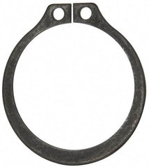 Rotor Clip - 1-13/32" Groove Diam, 1-1/2" Shaft Diam, Phosphate Steel, Snap External Retaining Rings - 0.056" Groove Width, 0.047" Groove Depth, 0.05" Ring Thickness, Grade 1060-1090 - Eagle Tool & Supply