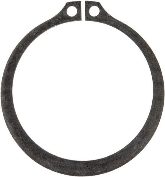 Rotor Clip - 1.886" Groove Diam, 2" Shaft Diam, Phosphate Steel, Snap External Retaining Rings - 0.068" Groove Width, 0.057" Groove Depth, 0.062" Ring Thickness, Grade 1060-1090 - Eagle Tool & Supply