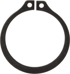 Rotor Clip - 1.176" Groove Diam, 1-1/4" Shaft Diam, Phosphate Steel, Snap External Retaining Rings - 0.056" Groove Width, 0.037" Groove Depth, 0.05" Ring Thickness, Grade 1060-1090 - Eagle Tool & Supply