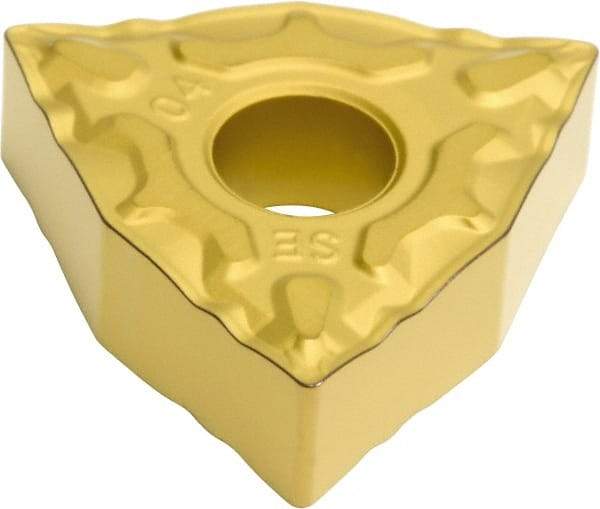 Sumitomo - WNMG431 ESE Grade AC830P Carbide Turning Insert - Al2O3 Finish, 80° Trigon, 1/2" Inscr Circle, 3/16" Thick, 1/64" Corner Radius - Eagle Tool & Supply