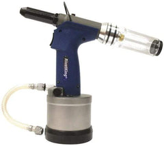 RivetKing - 5/32" Capacity, Air Riveter - 1mm Long Stroke, 20" Inlet - Eagle Tool & Supply