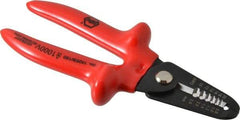 Wiha - 6" OAL, 10 AWG Capacity, Wire Stripper - Eagle Tool & Supply