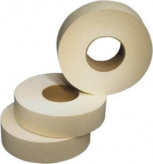 Ability One - 3" x 120 Yd Beige Rubber Adhesive Packaging Tape - Paper Backing, 2.2 mil Thick, Series Industrial Grade - Eagle Tool & Supply