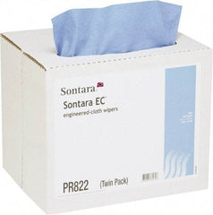 NuTrend Disposables - Dry General Purpose Wipes - Pop-Up, 12" x 16-1/2" Sheet Size, Blue - Eagle Tool & Supply