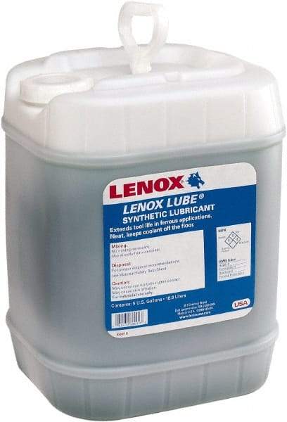 Lenox - Lenox Lube, 5 Gal Pail Sawing Fluid - Synthetic - Eagle Tool & Supply