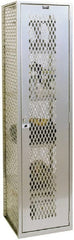 Hallowell - 1 Door, 1 Tier, Welded Locker - Eagle Tool & Supply