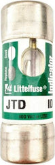 Littelfuse - 300 VDC, 600 VAC, 40 Amp, Time Delay General Purpose Fuse - 2-3/8" OAL, 20 at DC, 200/300 at AC kA Rating, 1-1/16" Diam - Eagle Tool & Supply