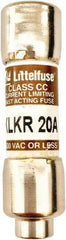 Value Collection - 600 VAC, 20 Amp, Fast-Acting Semiconductor/High Speed Fuse - 1-1/2" OAL, 200 (RMS Symmetrical) kA Rating, 13/32" Diam - Eagle Tool & Supply